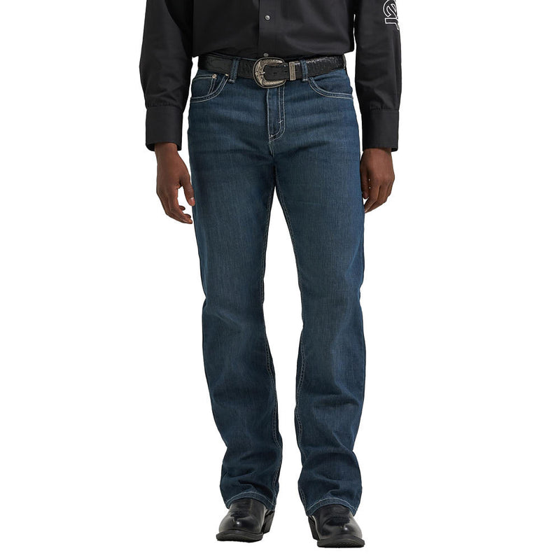 Wrangler Men's 20X Glasgow Vintage Slim Fit Boot Cut Jeans