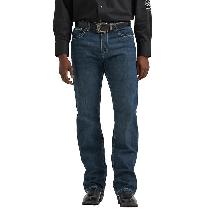 Wrangler Men's 20X Glasgow Vintage Slim Fit Boot Cut Jeans