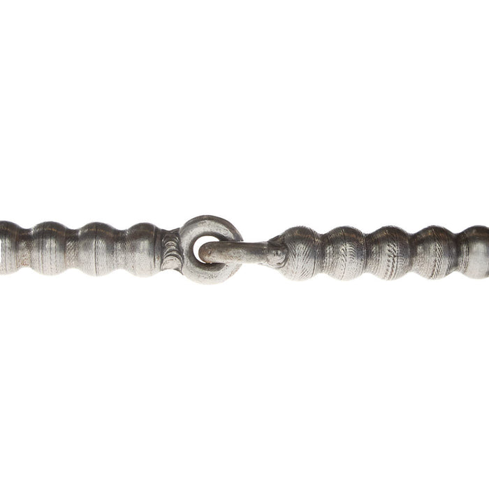 Dutton Bits Traditional Offset D Snaffle with Solid Bead Mouthpiece
