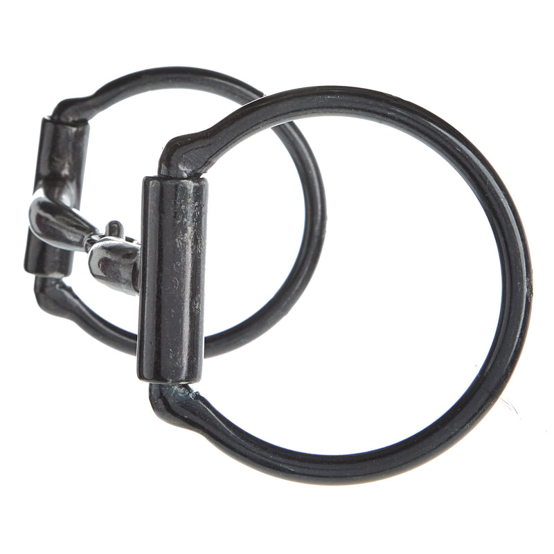 Dutton Bits Traditional 3/8in. Smooth Offset D-Ring Snaffle Bit