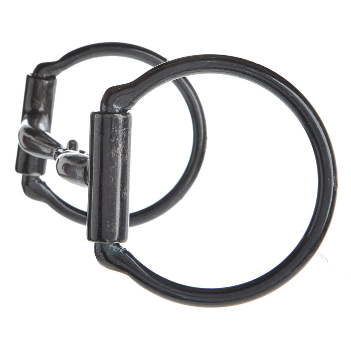 Dutton Bits Traditional 3/8in. Smooth Offset D-Ring Snaffle Bit