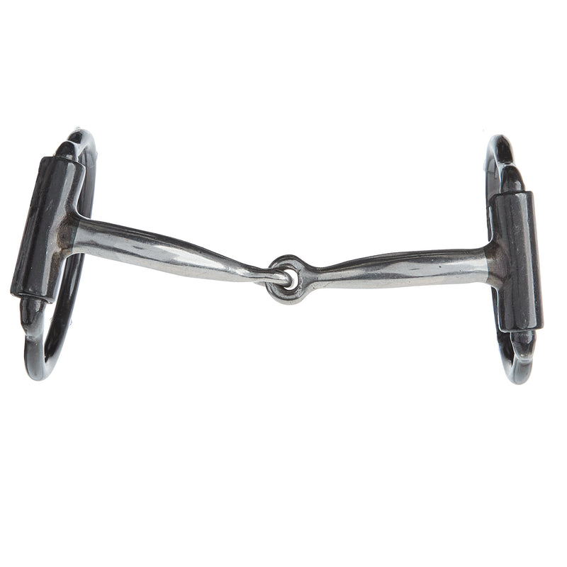 Dutton Bits Traditional 3/8in. Smooth Offset D-Ring Snaffle Bit