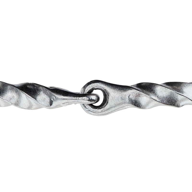 Dutton Bits Wide Twisted Square Dee Ring Snaffle Bit