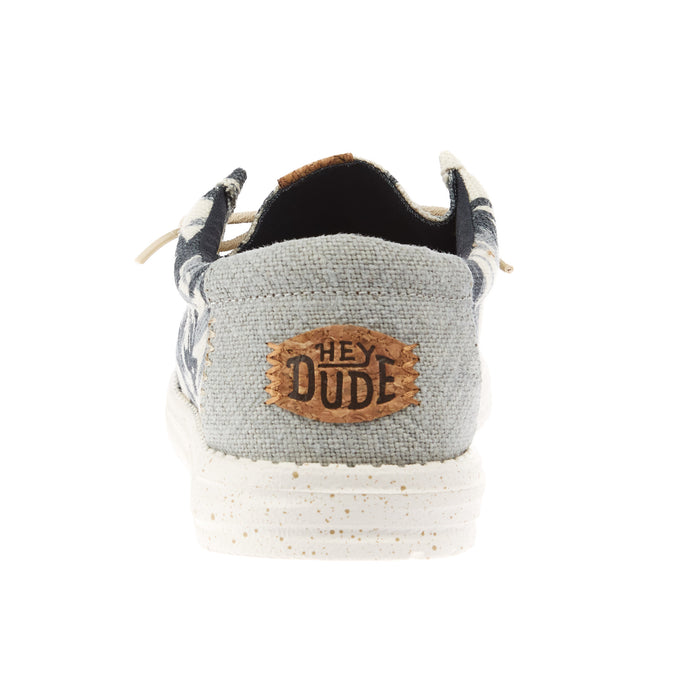 Hey Dude Groene platte Wally Coastline Jute Green Heren