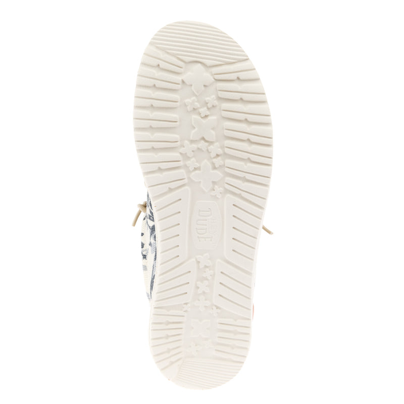 Hey Dude Men`s Egret Wally Palm Jute Casual Shoe