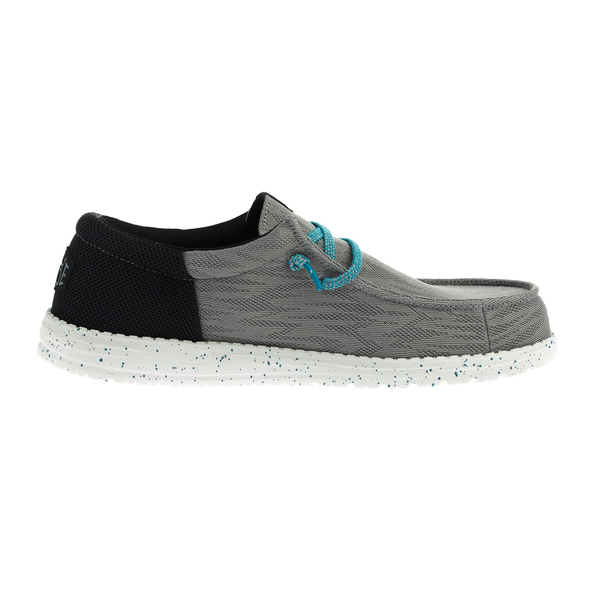 ぶるぅ♪ 6/22 Hey Dude Men`s Moon Grey Wally Funk Casual Shoe