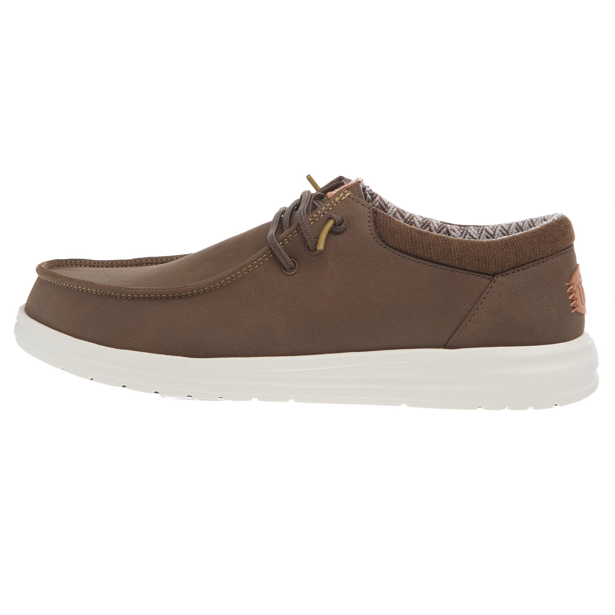 hellolupo【 24aw brown D 】 Hey Dude Men`s Brown Paul Classic Casual Shoe