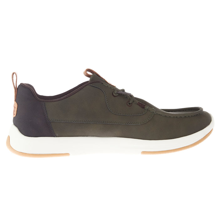 Hey Dude Men's Wally Drift Classic Deep Green Sneaker