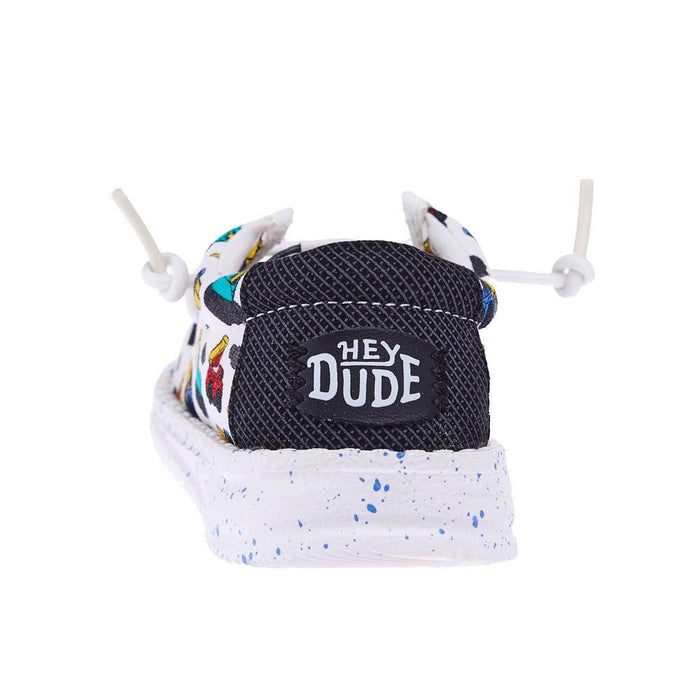 Hey Dude Toddler Wally White and Multicolor Trucks