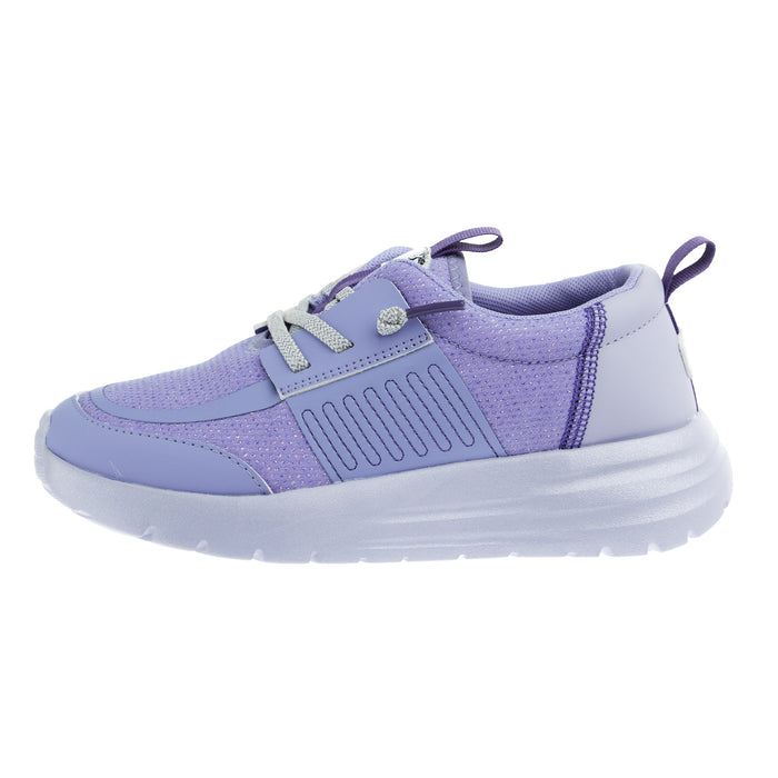 Hey Dude Sirocco Play Youth Pastel Ombre Lilac Casual Shoe