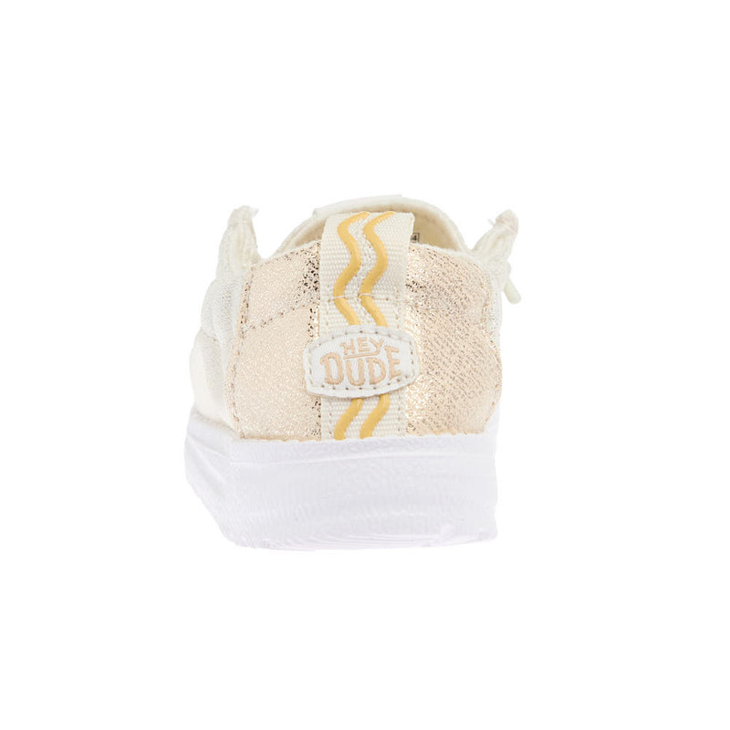 Hey Dude Infant Lil Champagne Glitter Slip On