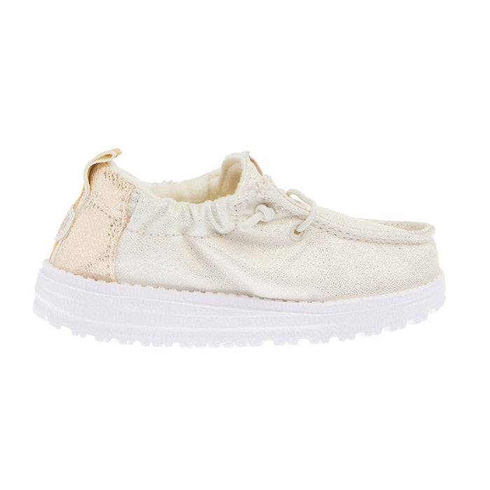 Hey Dude Infant Lil Champagne Glitter Slip On