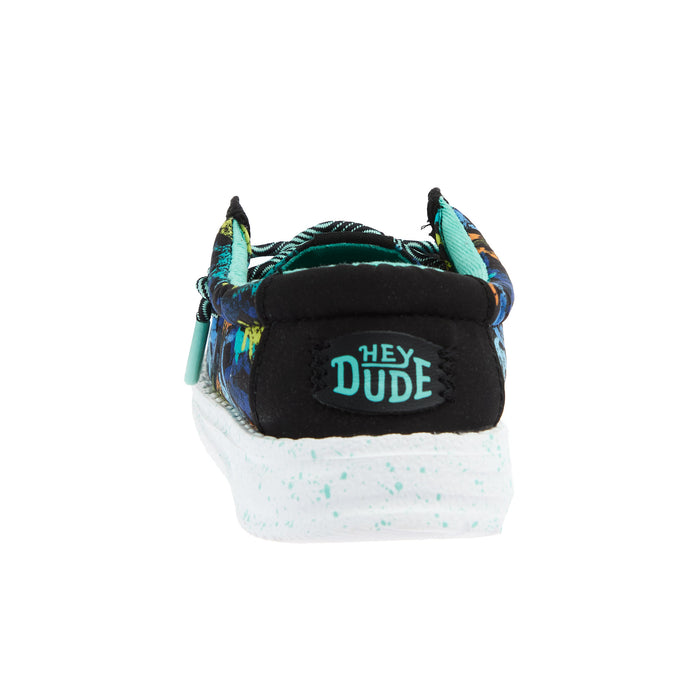 Hey Dude Wally Toddler Multicolor Sharks Slip-On