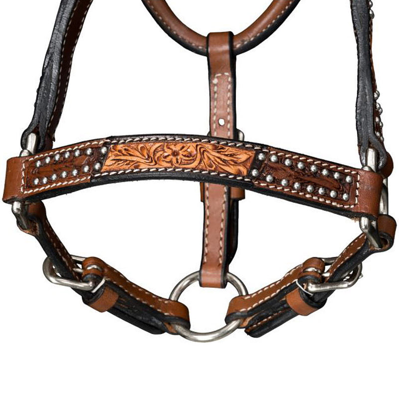 Tough 1 Royal King Mini Cow Puncher Halter With Lead