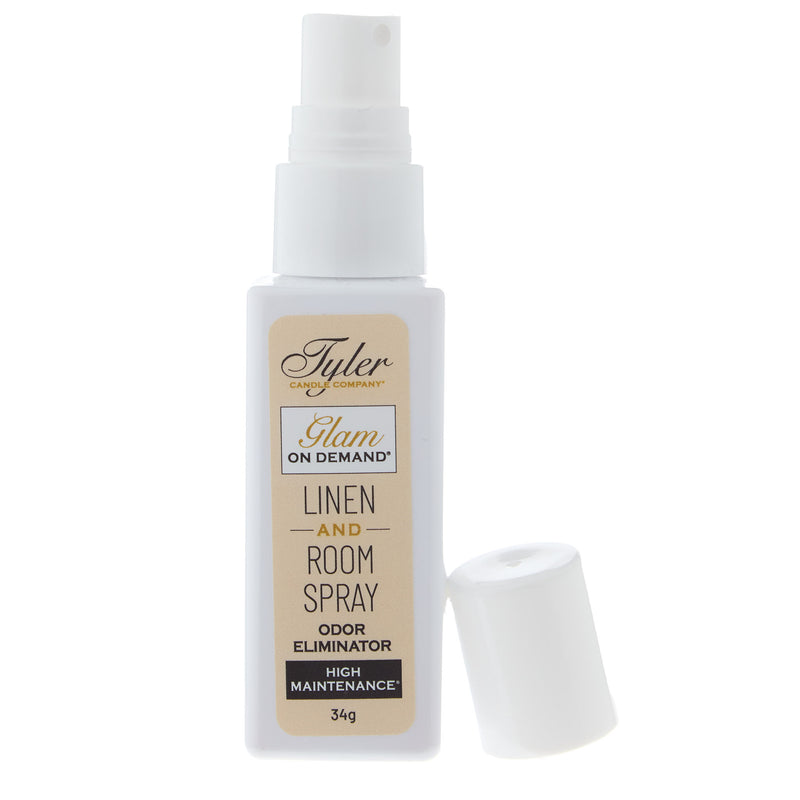 Tyler Candle Co Glam On Demand High Maintenance Linen and Room Spray