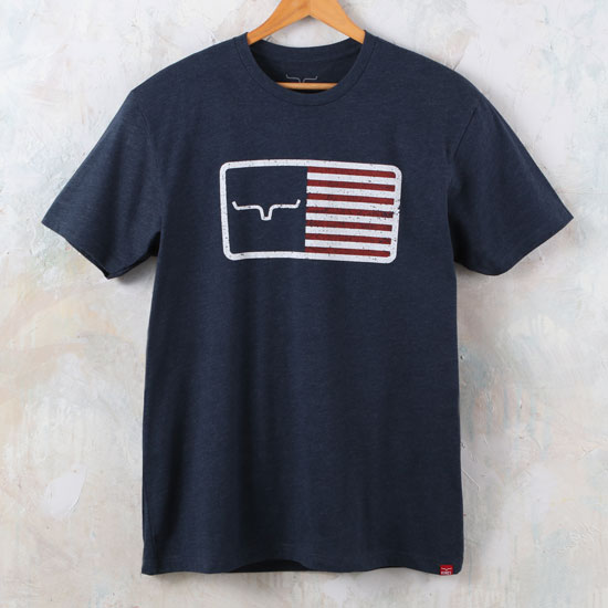 Kimes Ranch Men's American Navy Trucker Tee