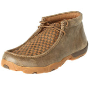 Men's Bomber/Tan Patchwork Driving Mocs