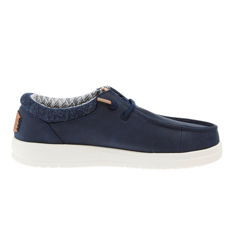 Hey Dude Youth Paul Classic Navy Casual Shoe