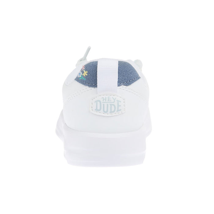 Hey Dude Youth Karina Duo White Classic Sneaker
