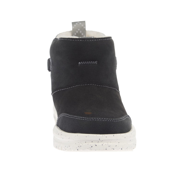 Hey Dude Youth Black Camden Bow Cozy Boot