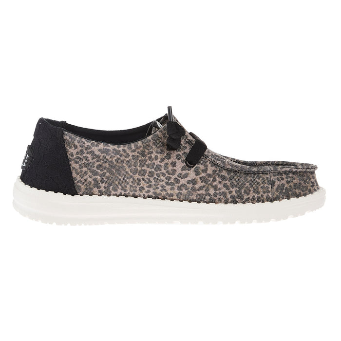 Hey Dude Women`s Wendy Sparkle Leopard Print Casual