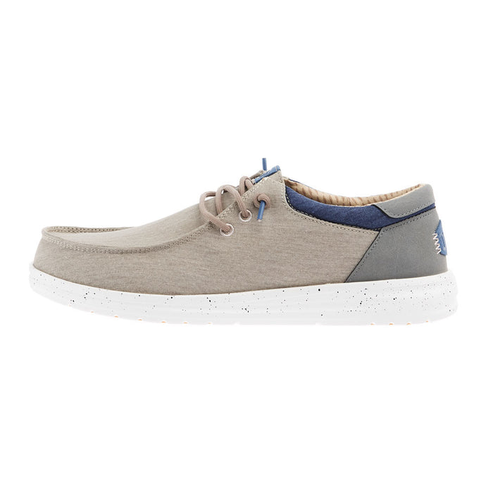 Hey Dude Mens Doeskin Paul Washed Nylon Casual Shoe