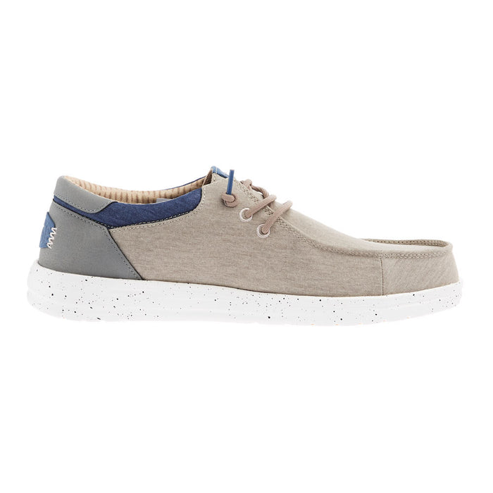 Hey Dude Mens Doeskin Paul Washed Nylon Casual Shoe