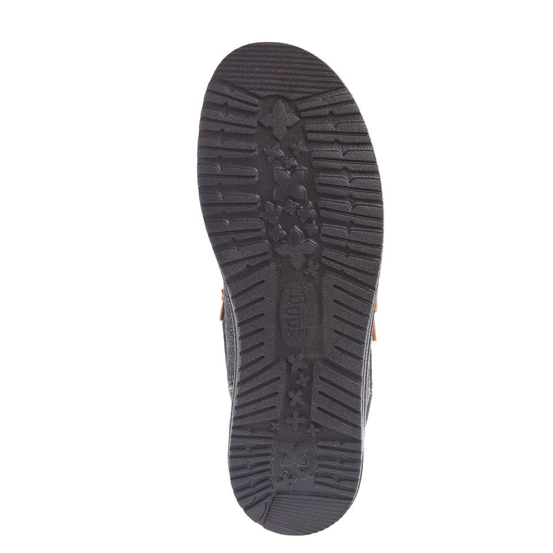 Hey Dude Men's Wally Funk Denim Black Casual