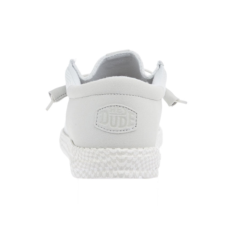 Hey Dude Mens Grey Wally Funk Warped Geo Casual Shoe