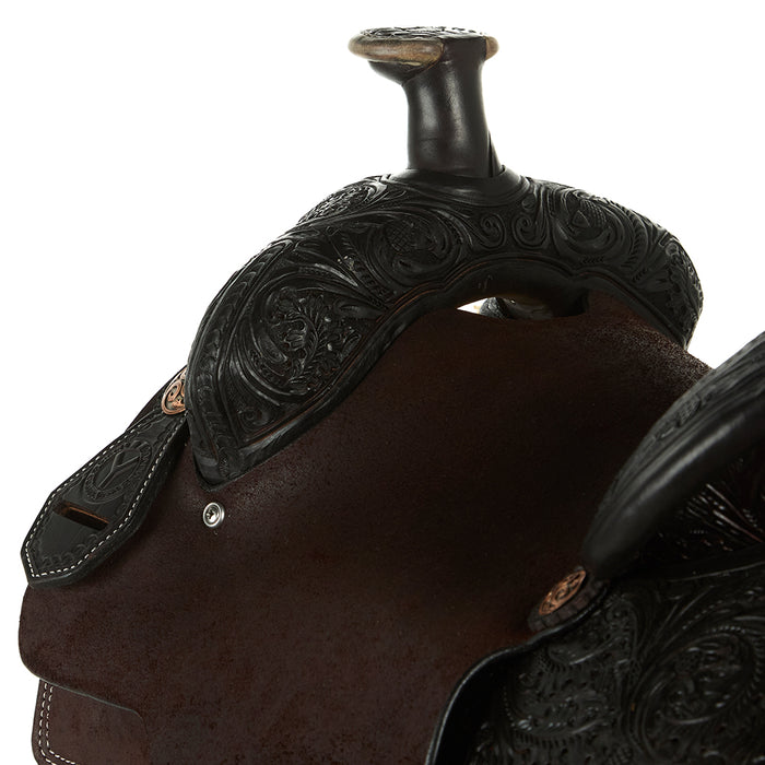 Circle Y Saddlery Ultimate Cowboy 14 1/2inch Chocolate Ranch Roper Saddle