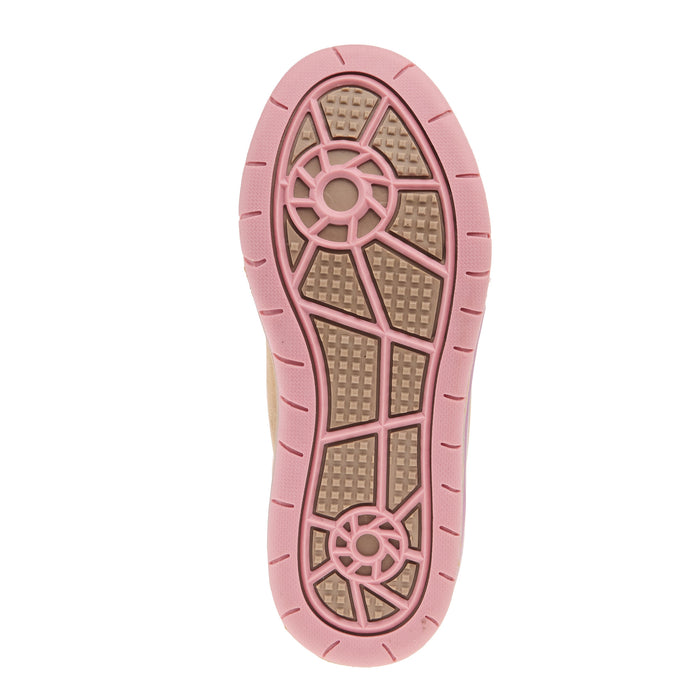 M+F Childrens Twister Lauren Tan And Pink Light Up Shoe