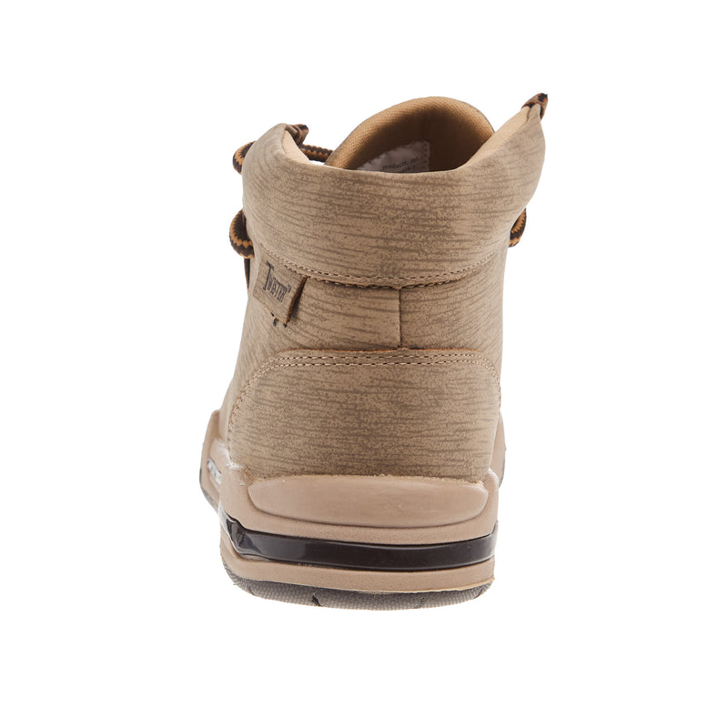 M+F Twister Jackson Childrens Tan Light Up Casual Shoe
