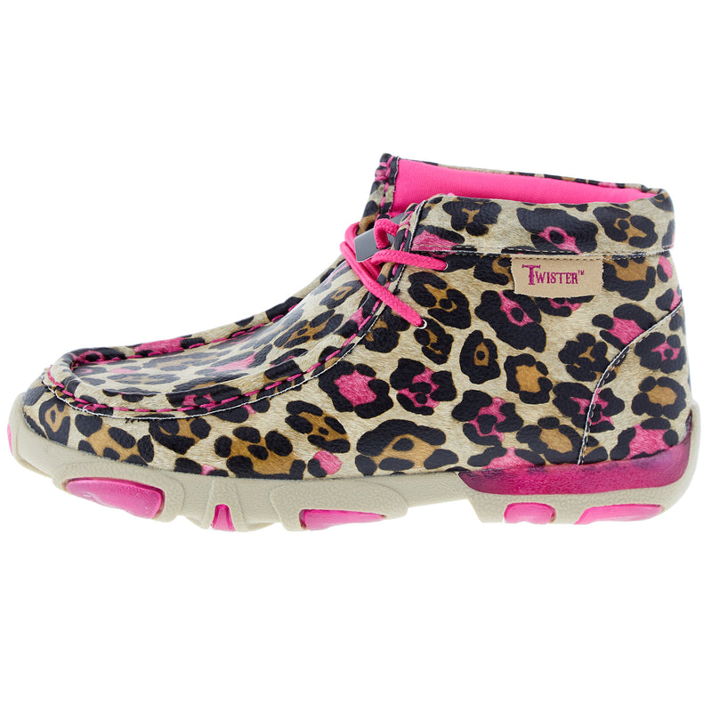Twister Youth Maisie Leopard Casual Shoe