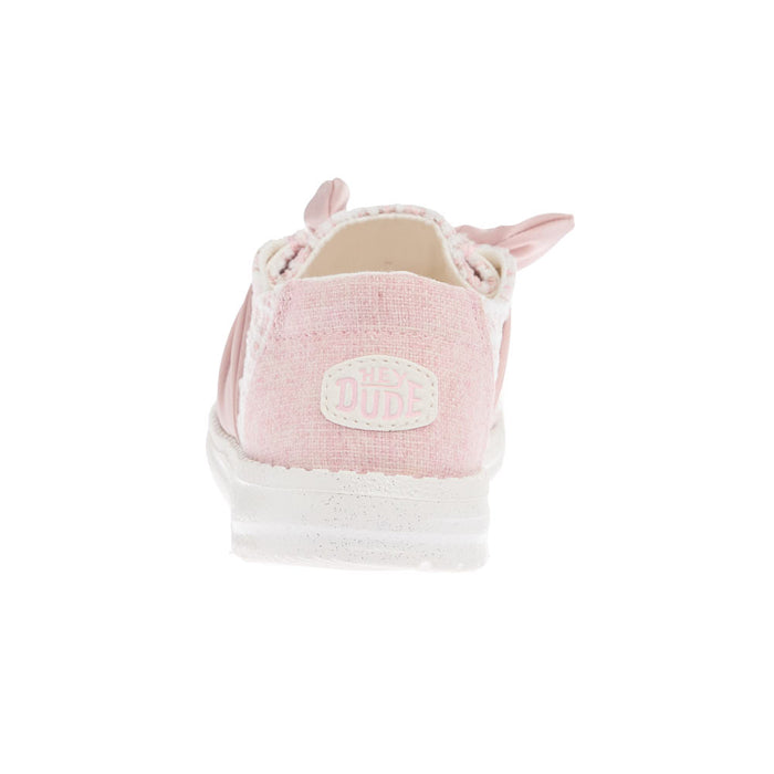 Hey Dude Women`s Wendy Bow Tweed Pale Pink