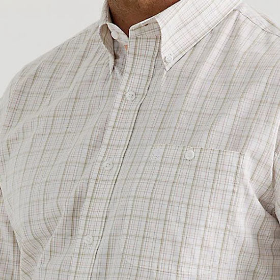 Wrangler Men's George Strait Long Sleeve Button Down