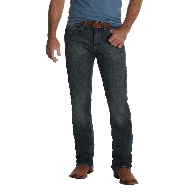 Wrangler Men's 20X 44 Slim Straight McAllen Wash Jeans