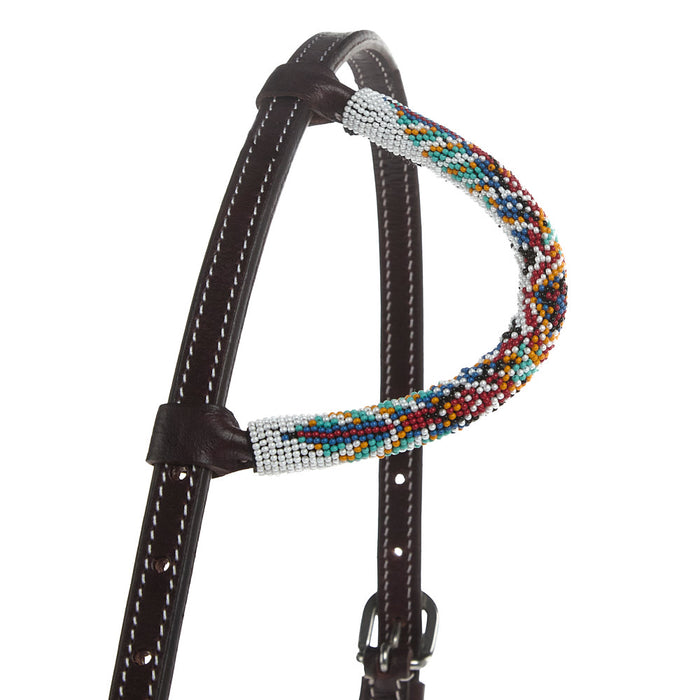 Tough 1 Dallas Beaded Single Ear Headstall