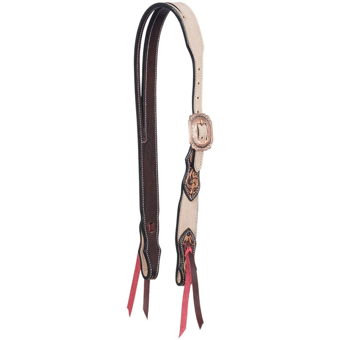 Tough 1 Deadwood Roughout Tooled Slit Ear Headstall