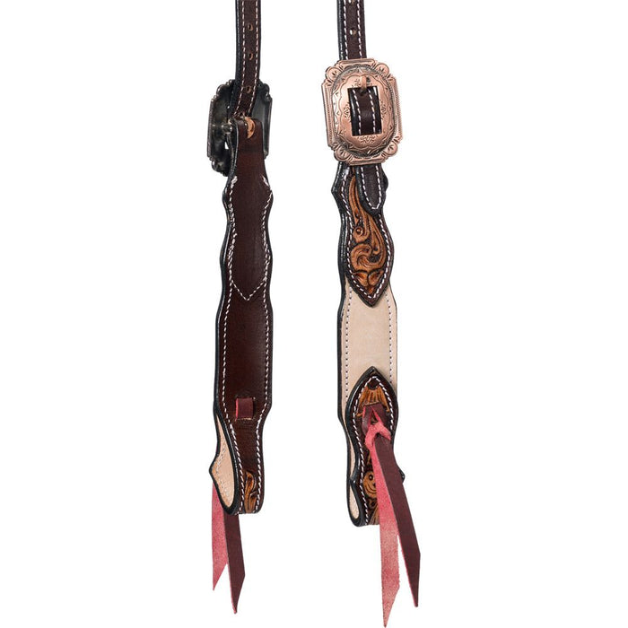 Tough 1 Deadwood Roughout Tooled Browband Headstall