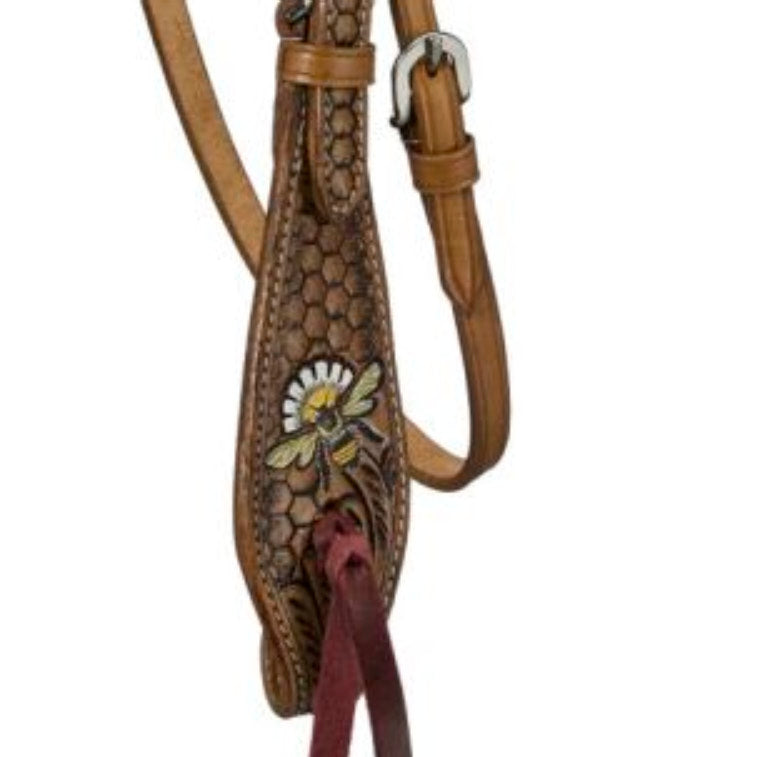Tough 1 Mini Pony Bumble Bee Browband Headstall