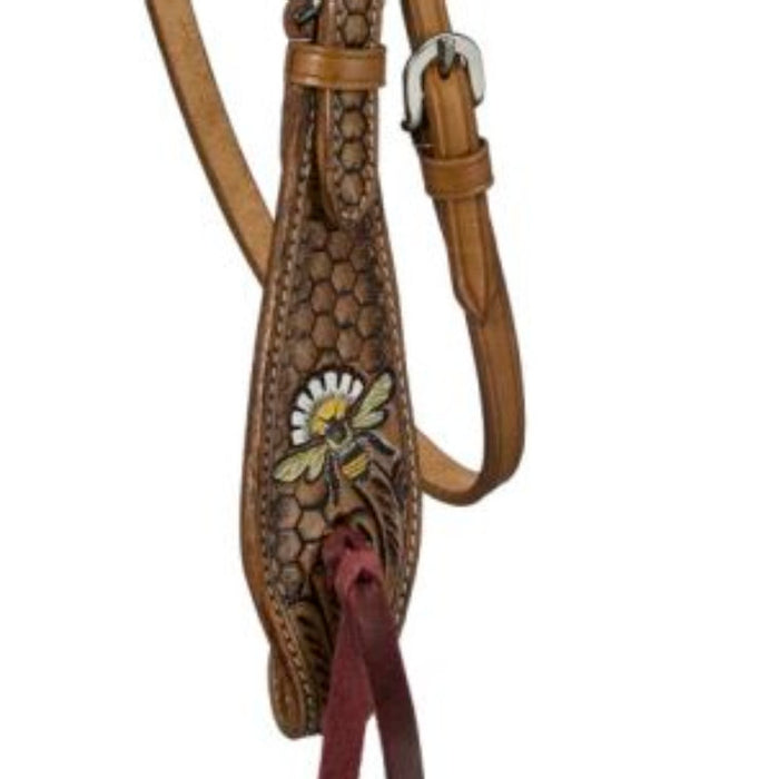 Tough 1 Mini Pony Bumble Bee Browband Headstall