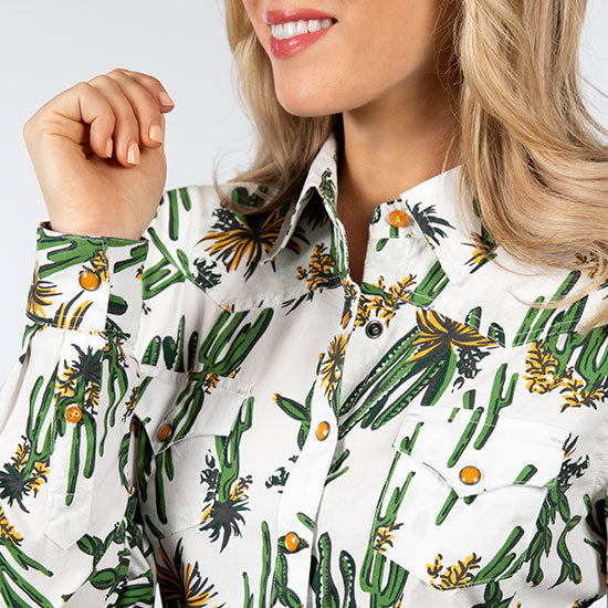 Cruel Denim Girl Saguaro Sweetheart Blouse