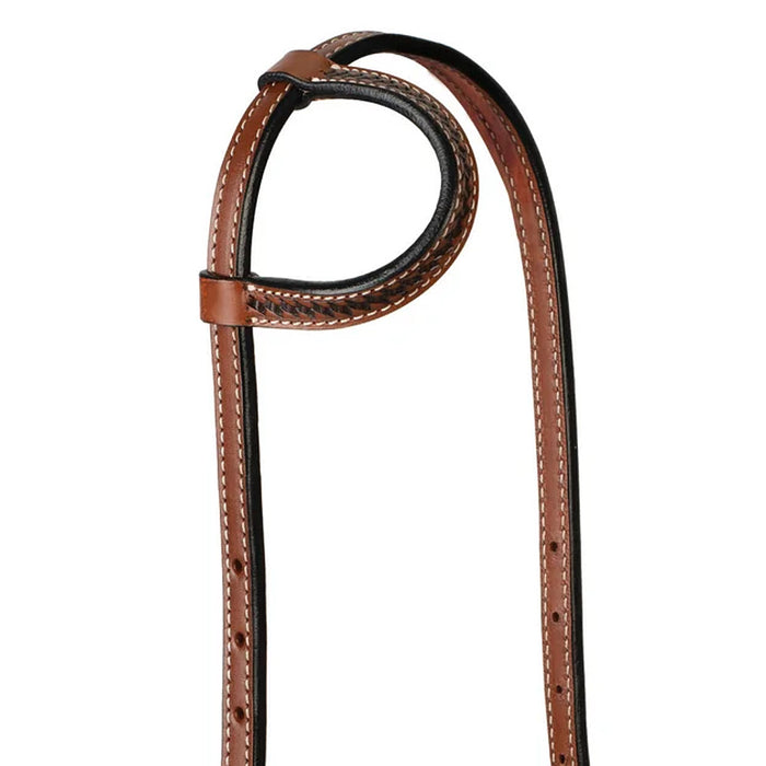 Weaver Leather Beaded Basket Stamp Single Ear Headstall