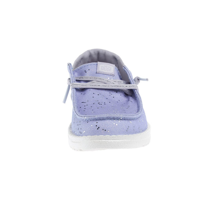 Hey Dude Kid's Wendy Sparkle Surprise Purple Casual Shoe