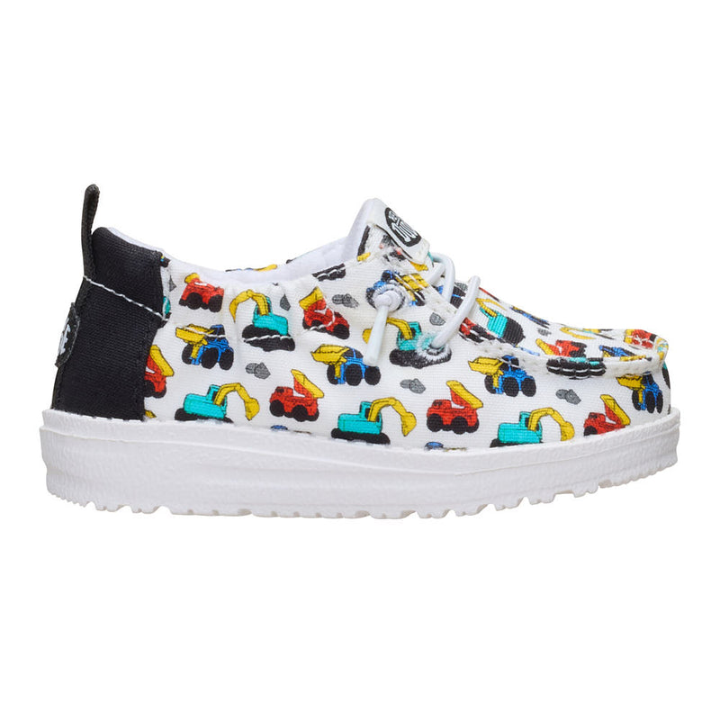 Hey Dude Toddler's Lil Novelty Slip On Ivory Multi Casual