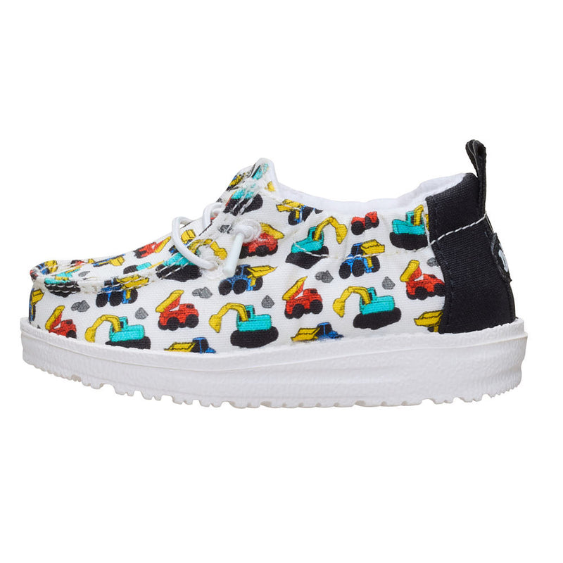 Hey Dude Toddler's Lil Novelty Slip On Ivory Multi Casual