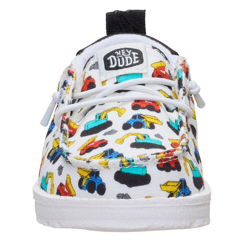 Hey Dude Toddler's Lil Novelty Slip On Ivory Multi Casual