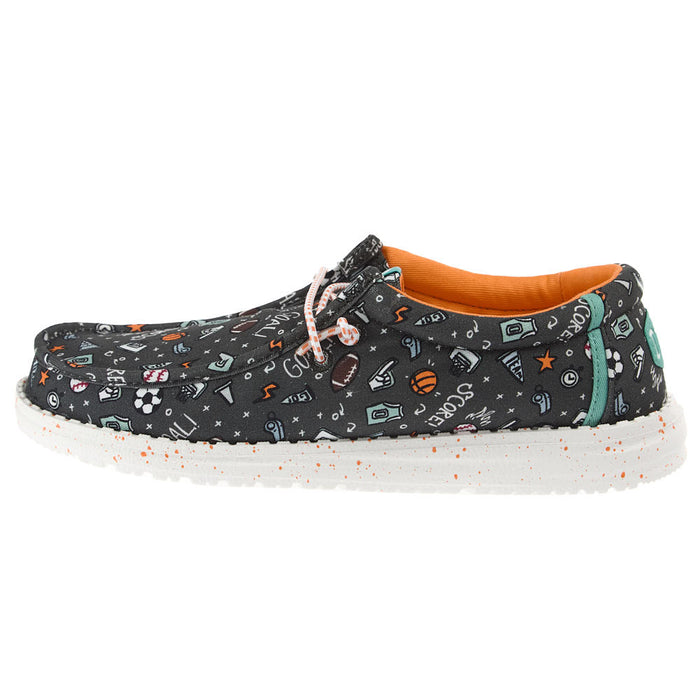Hey Dude Kid's Wally Sports Fan Casual Shoe
