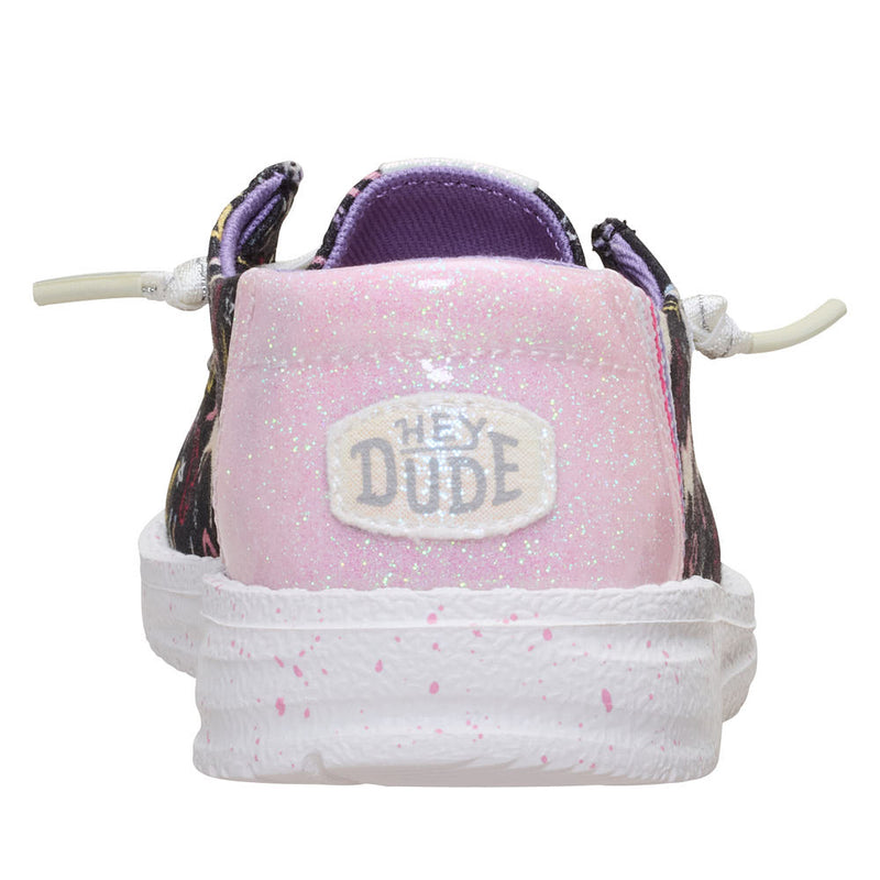 Hey Dude Toddler's Wendy Black Unicorn Stars Casual