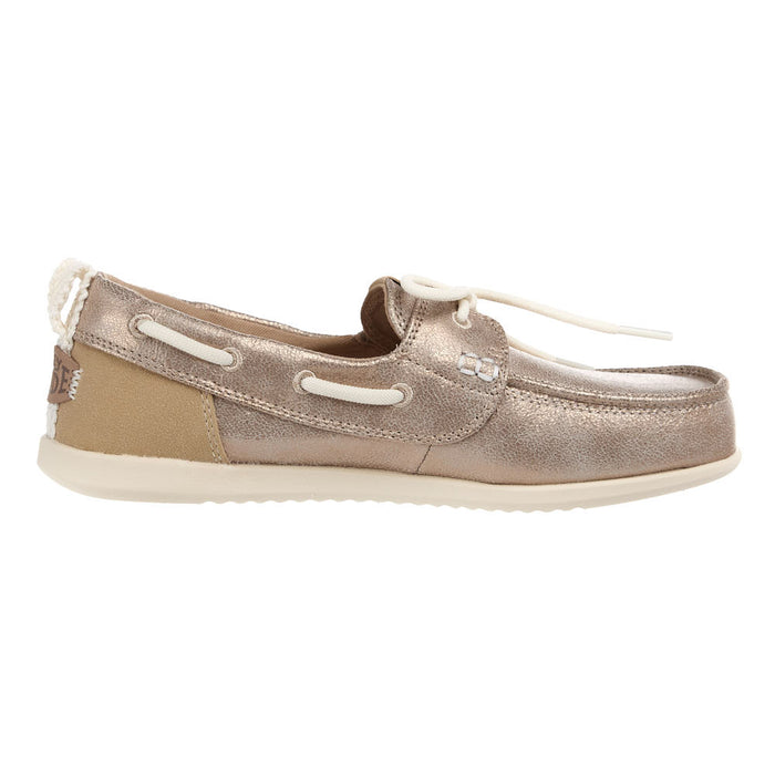 Hey Dude Women's Harbor Breeze Lo Classic Platinum